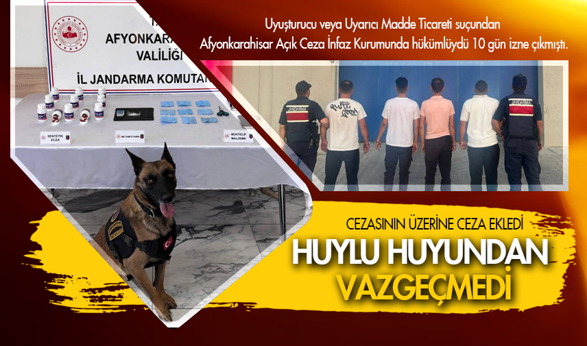 Cezaevinden izinli çıkmıştı